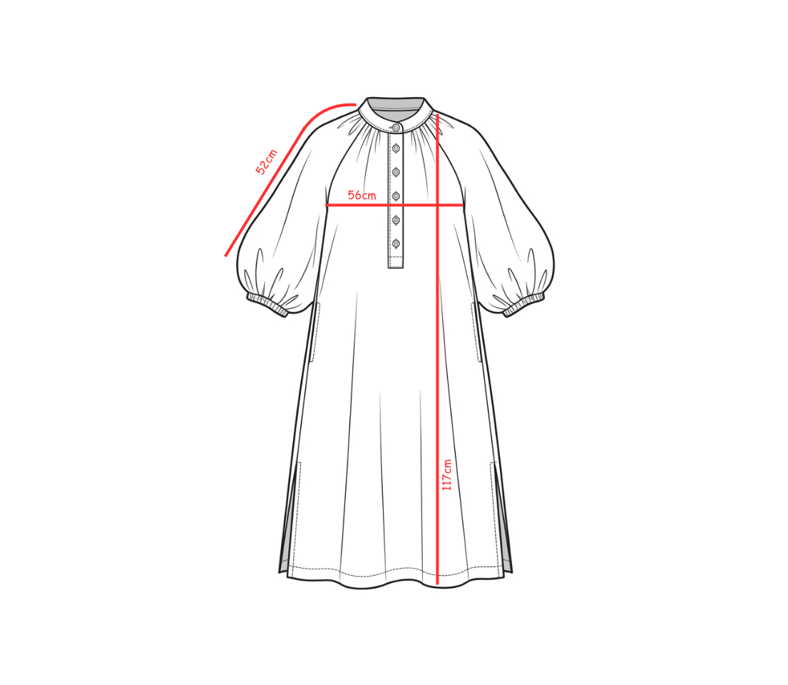 Vestito Frangipane Madras