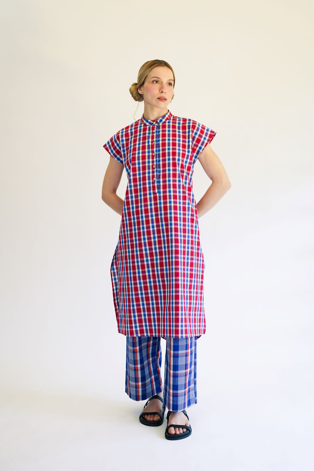 Camicia Kurta Madras
