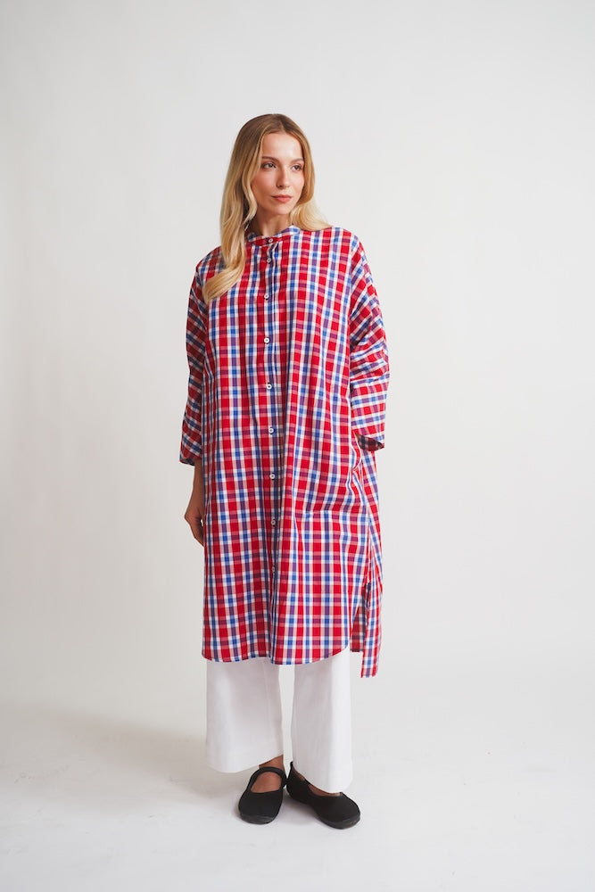 CAMICIA ZENZERO MADRAS