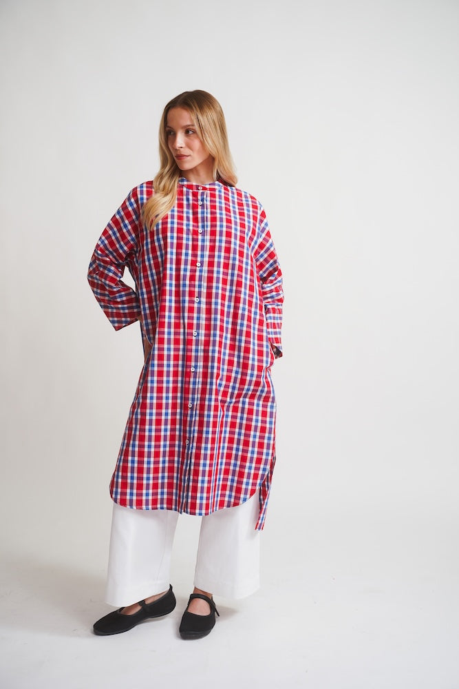 CAMICIA ZENZERO MADRAS