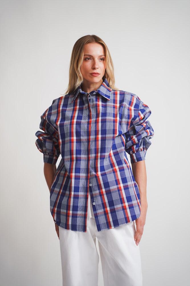 CAMICIA IBISCUS QUADRO